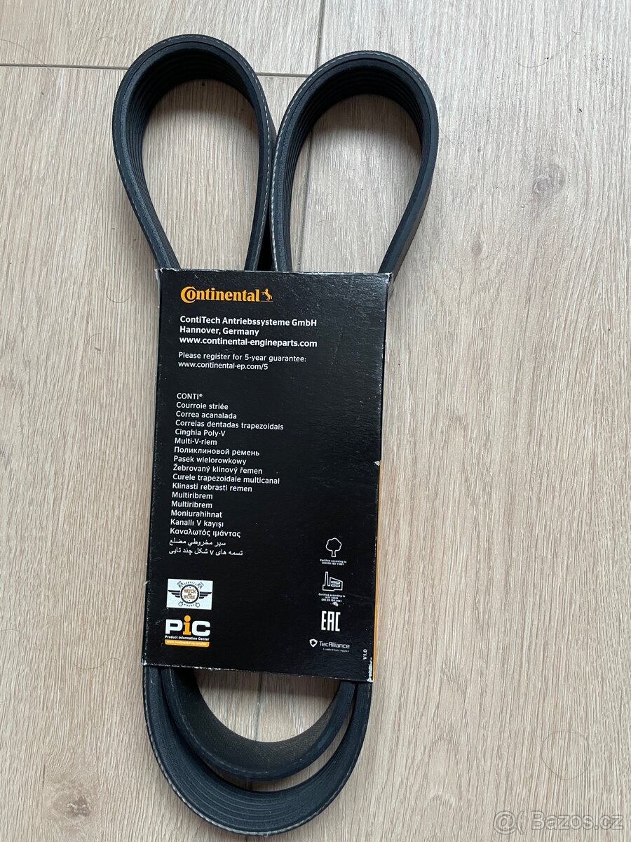 CONTITECH 6PK1200 - ozubený klínový řemen K9K - 2