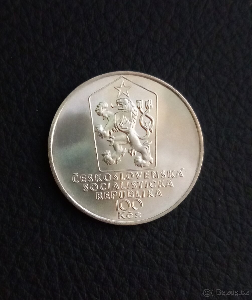 100 Kčs výročí úmrtí Samo Chalupky 1983 - 2