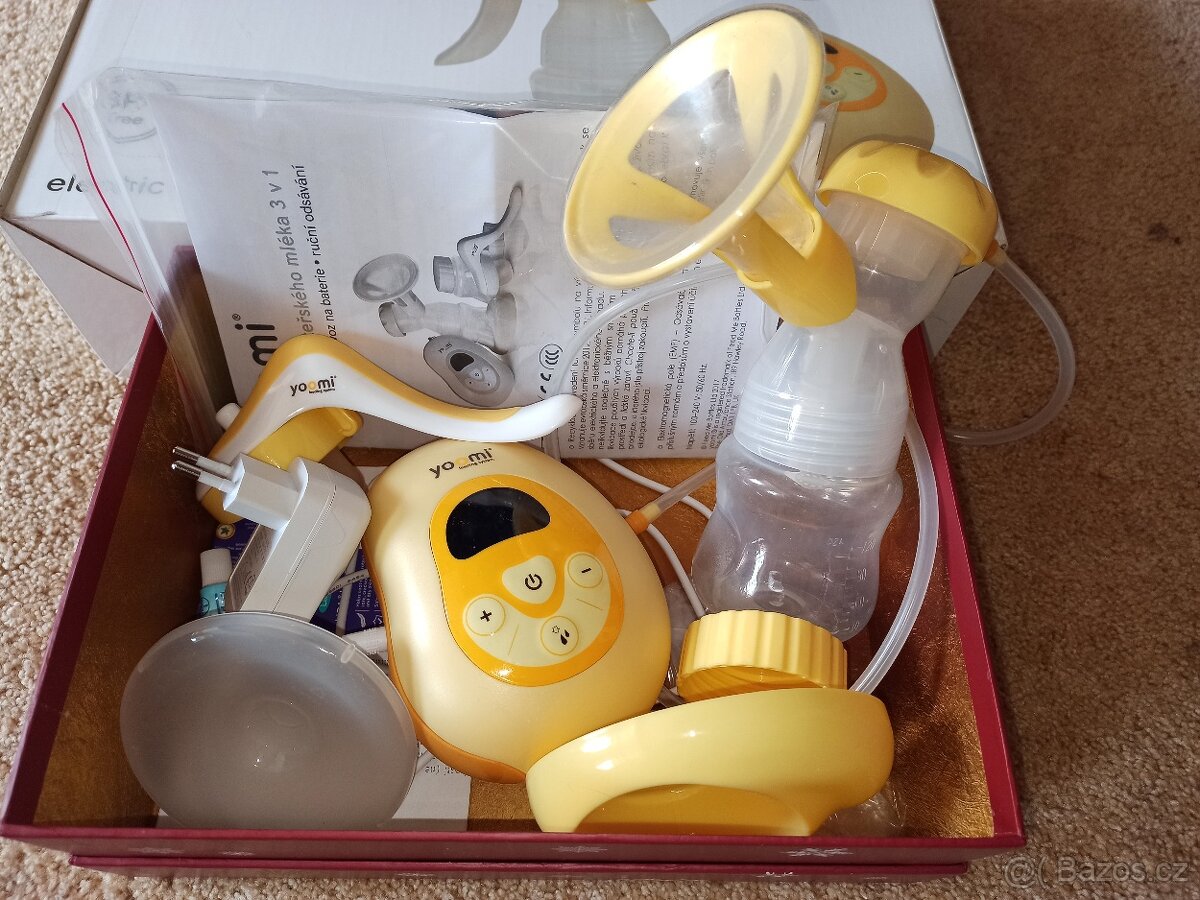 Odsávačka mateřského mléka elektrická - 2