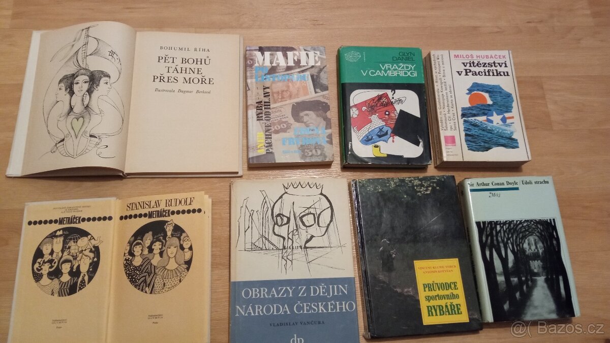 Knihy různé cca 90 kusů po 20 kč kus - 2