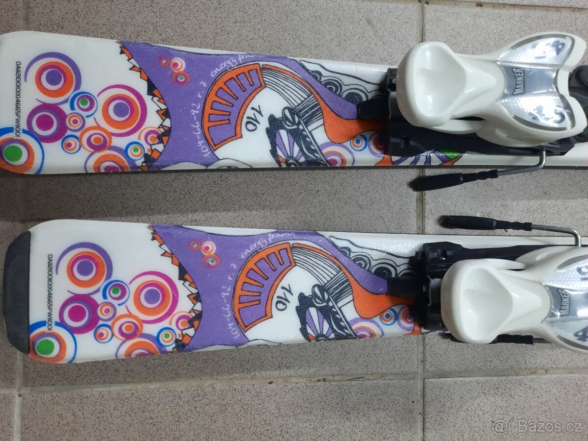 Dívčí sjezdové lyže Nordica 110cm - 2
