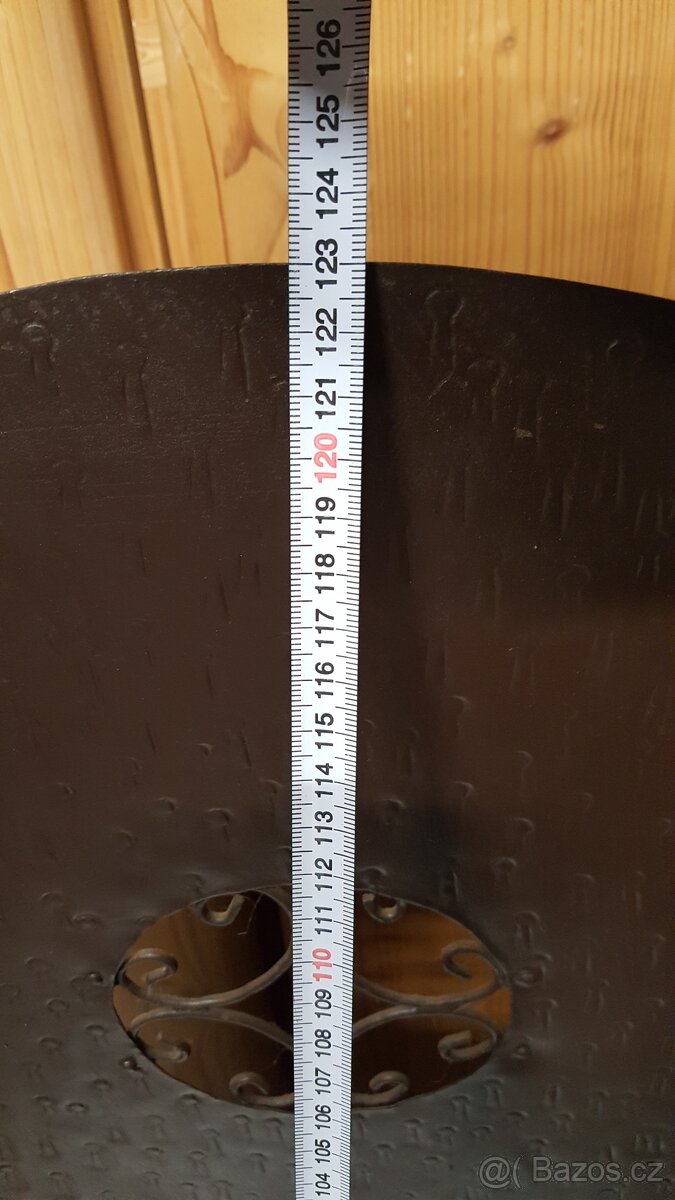 Prodám skládací zástěnu ke krbu nebo kamnům - 2