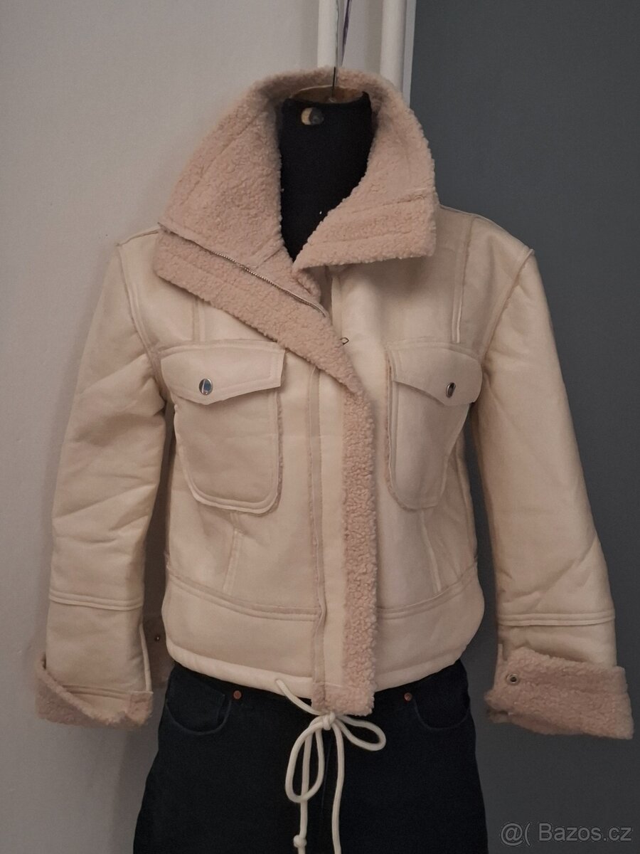 Krátká zimní bundička S/M - 2