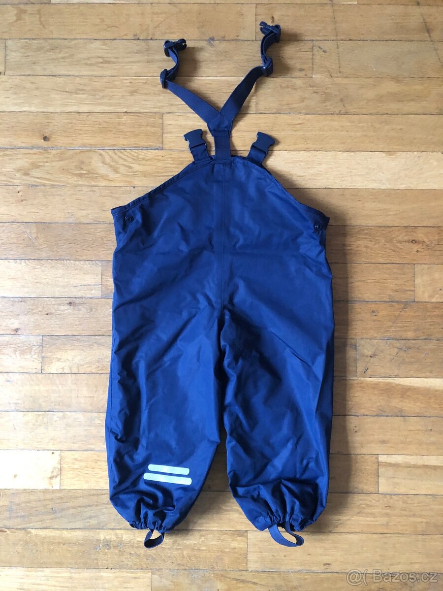 Nepromokavé zateplené chlapecké kalhoty vel. 86-92 - 2