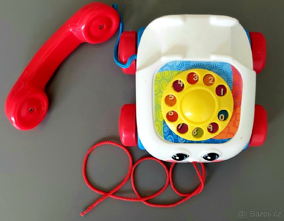 Fisher-Price hračky: telefon a štěrkotky - 2