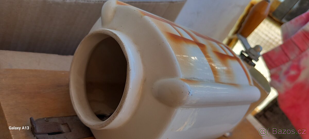 Stary závěsný porcelánový Mlýnek - 2