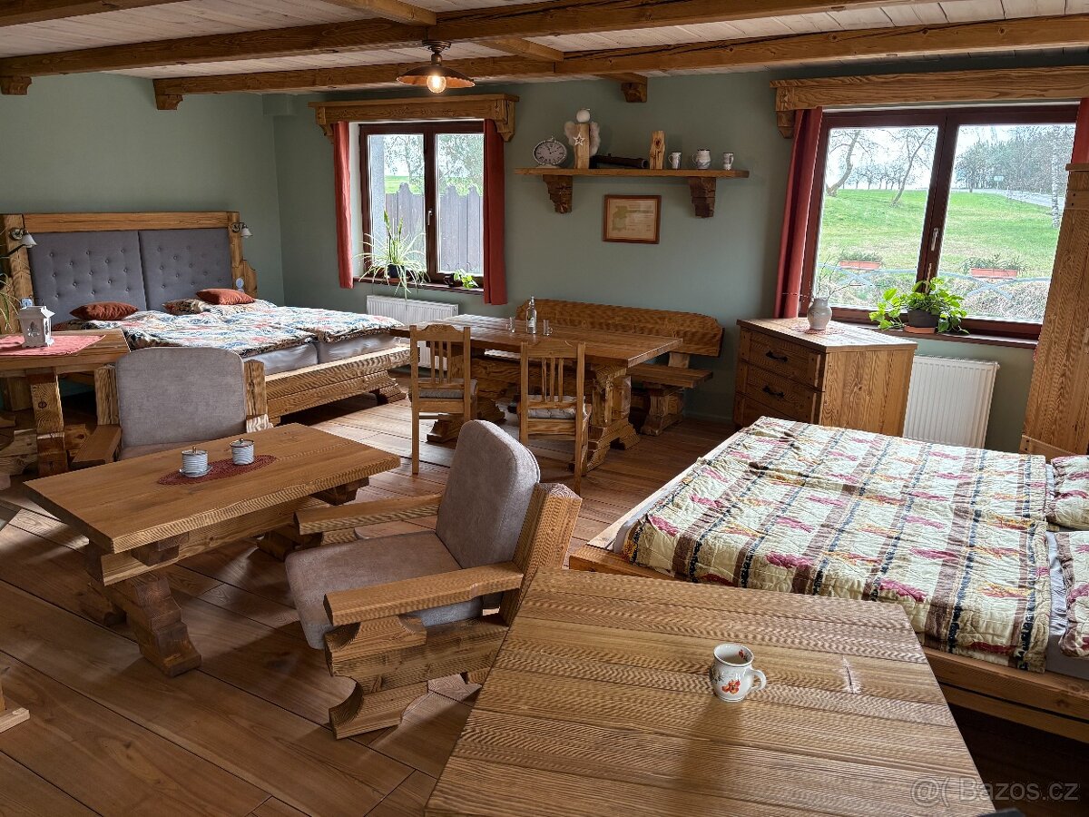 postel ze starých trámů - 2