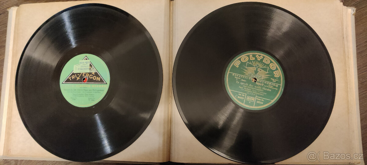 Šelakové desky - 2