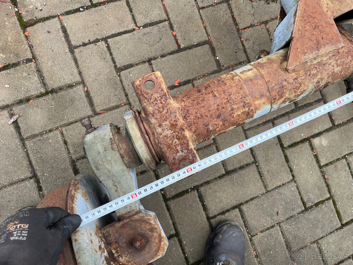 Brzděná náprava 3500 kg - 2