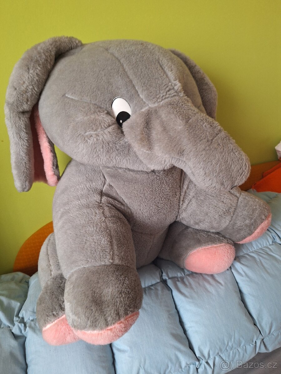 Plyšový slon, 70 cm - 2