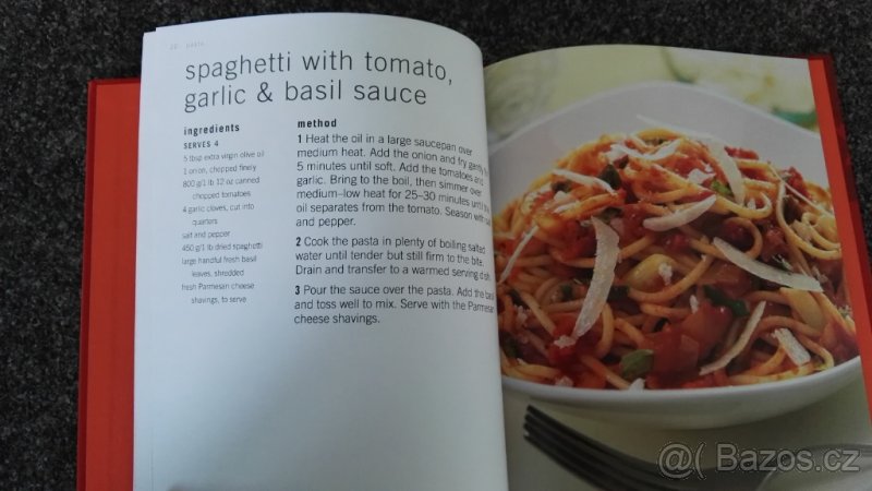Knížka - recepty (napsané v angličtině) NOVÁ - 2