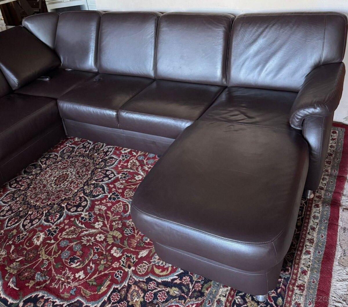 Moderní kožená sedačka do Účka, 4976 - 2