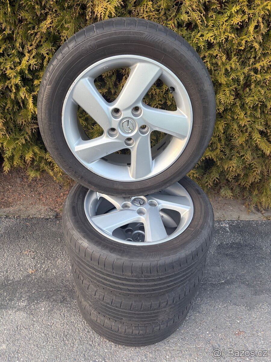 Alu kola Mazda 205/55 R16 - 2