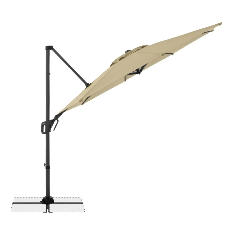 Slunečník výkyvný Doppler 300 cm Boční - 2