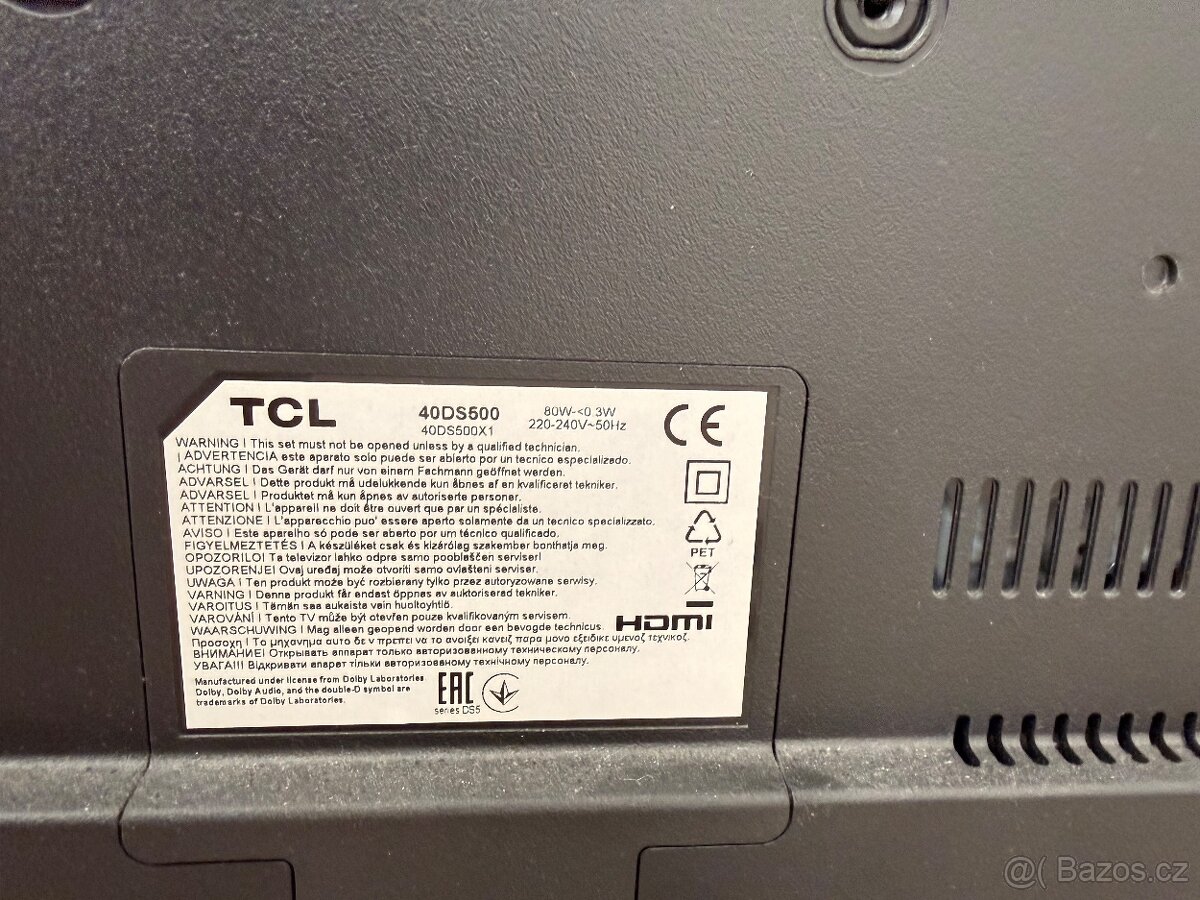 Smart LED TV TCL 40" - 2