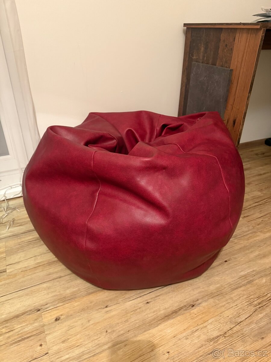 Sedací vak - kůže - 2