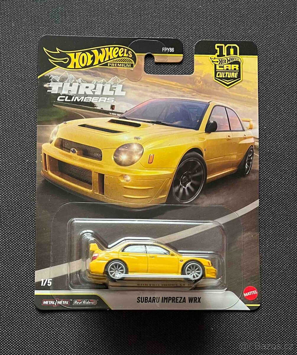 Hot wheels Subaru Padem BRZ a Impreza WRX - 2