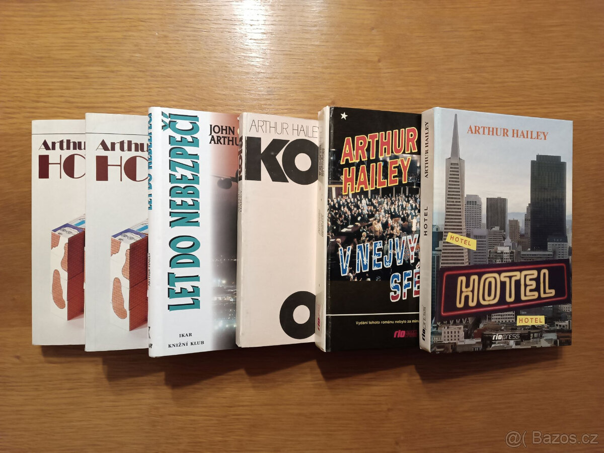 Knihy – Arthur Hailey - 2