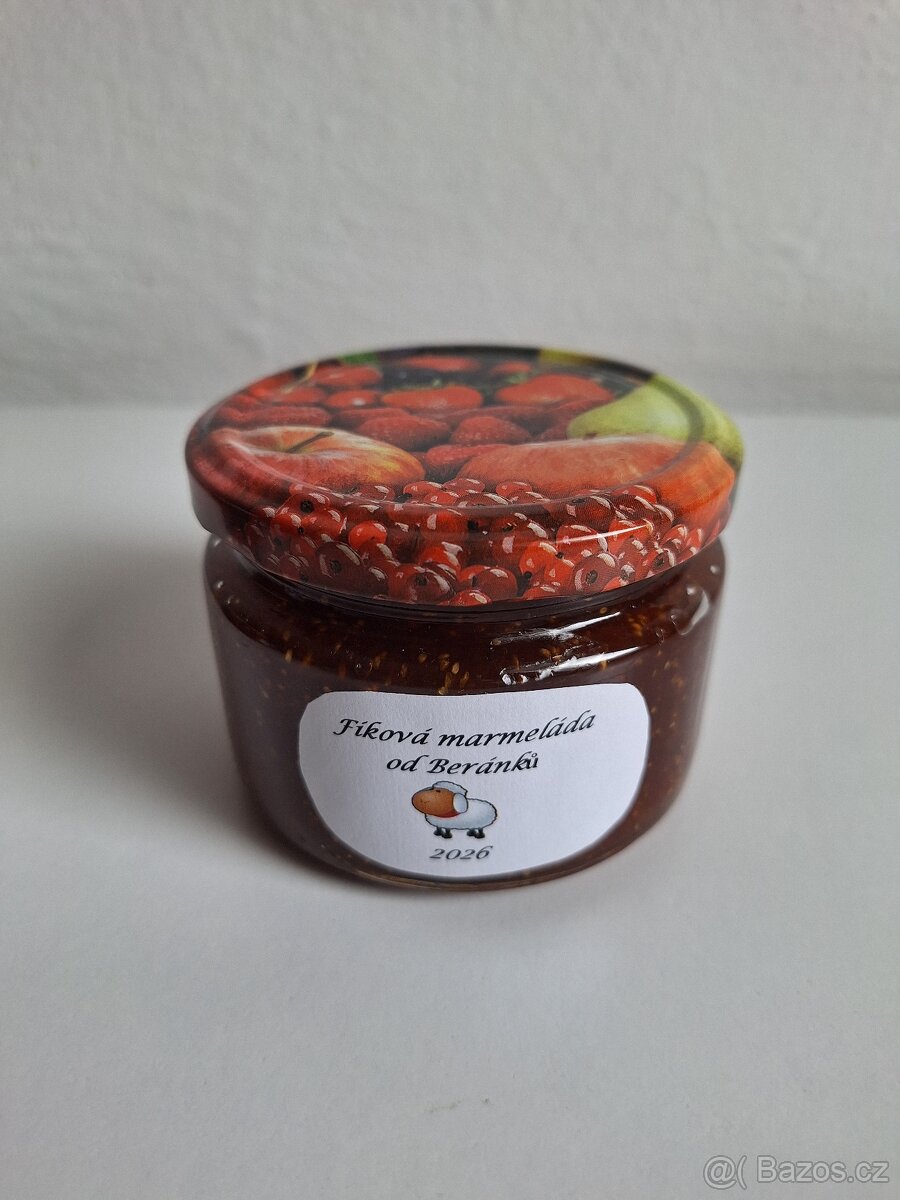 Domácí fíková marmeláda 265 ml - 2