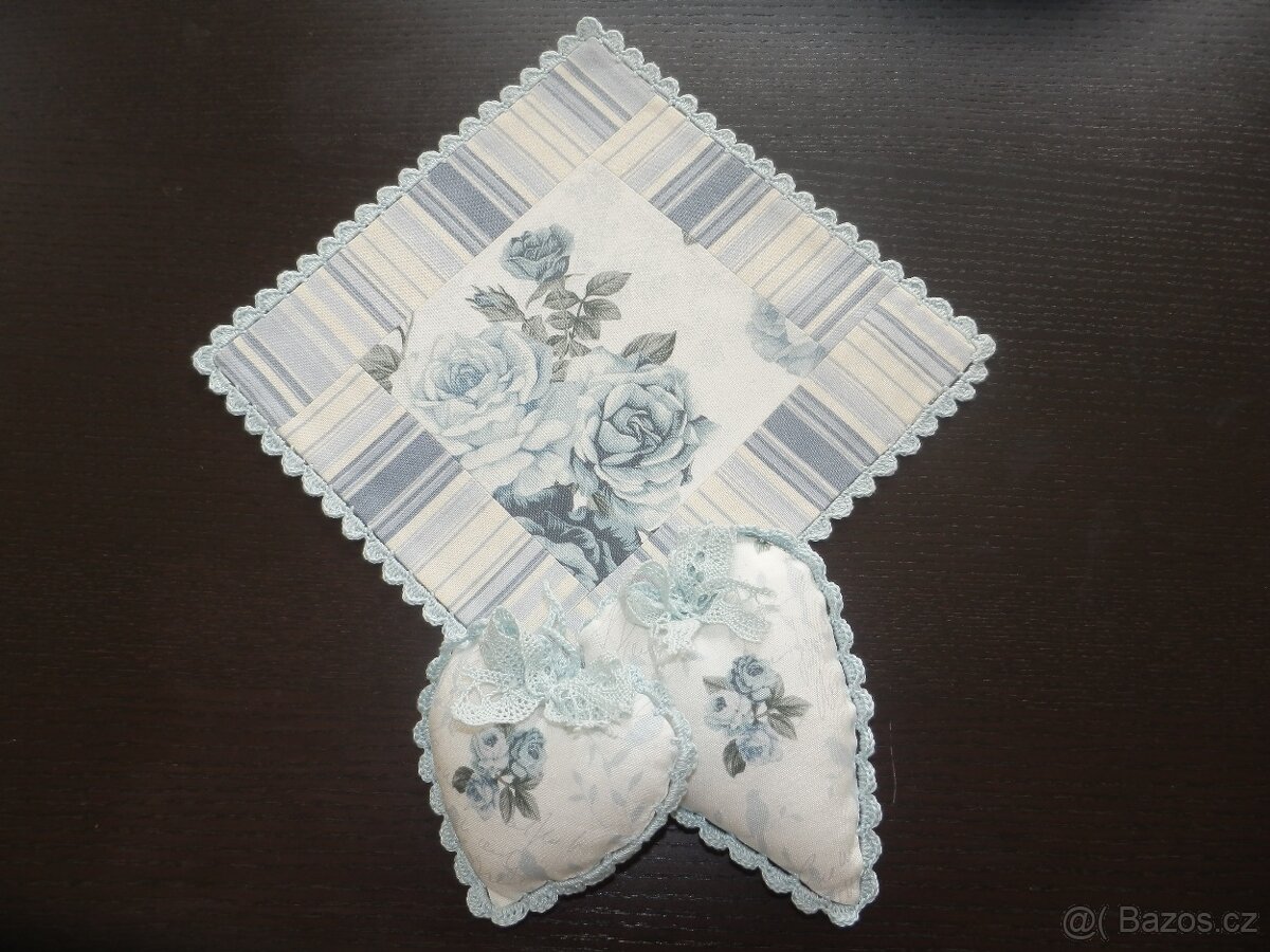 ubrusy, dečky, podkafíčka - ruční práce nové - 2