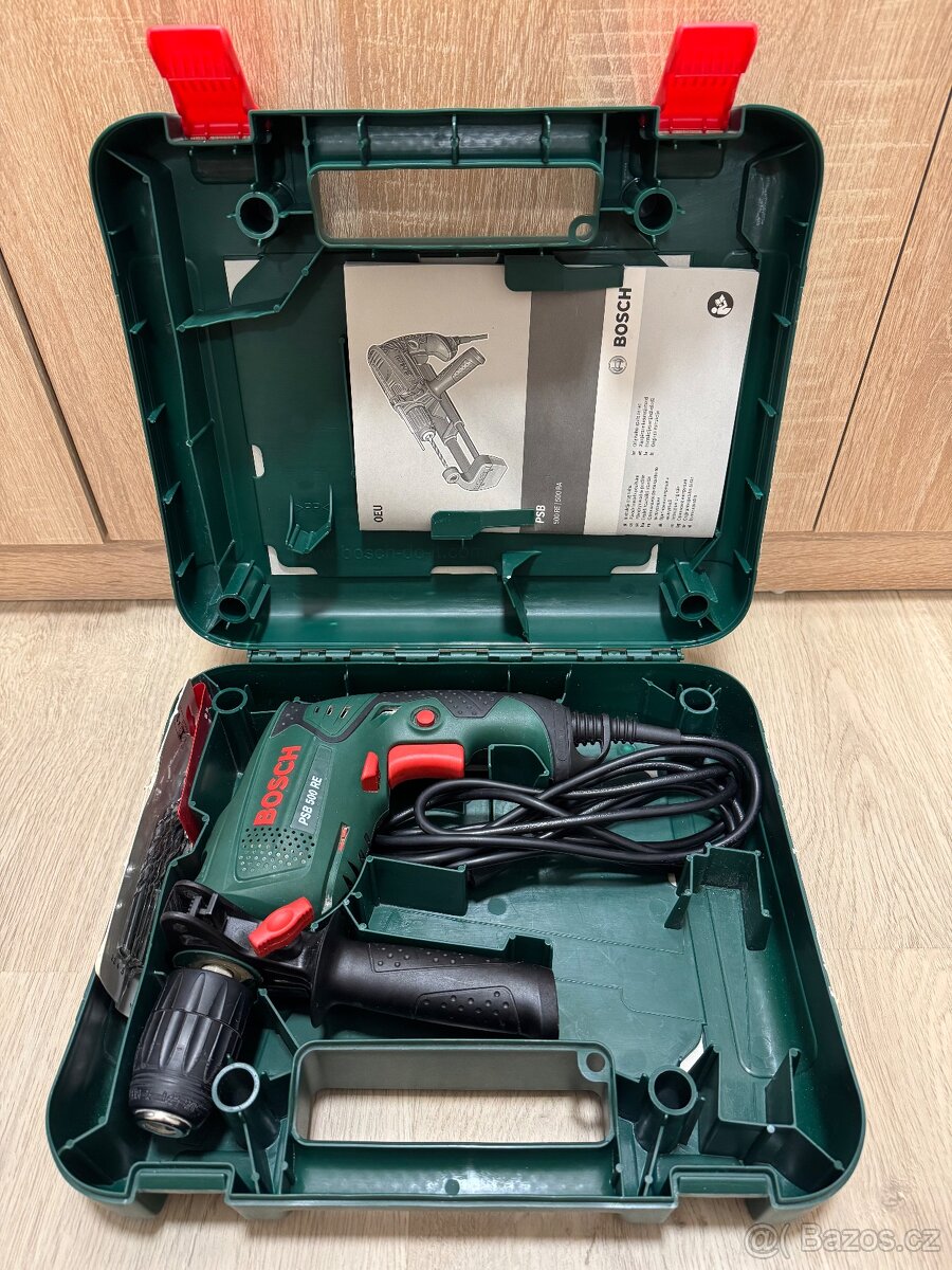 BOSCH příklepová vrtačka 500W - 2