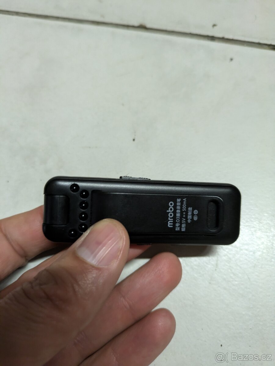 prodám kameru mrobo d3 ve flash disku pro záznam - 2