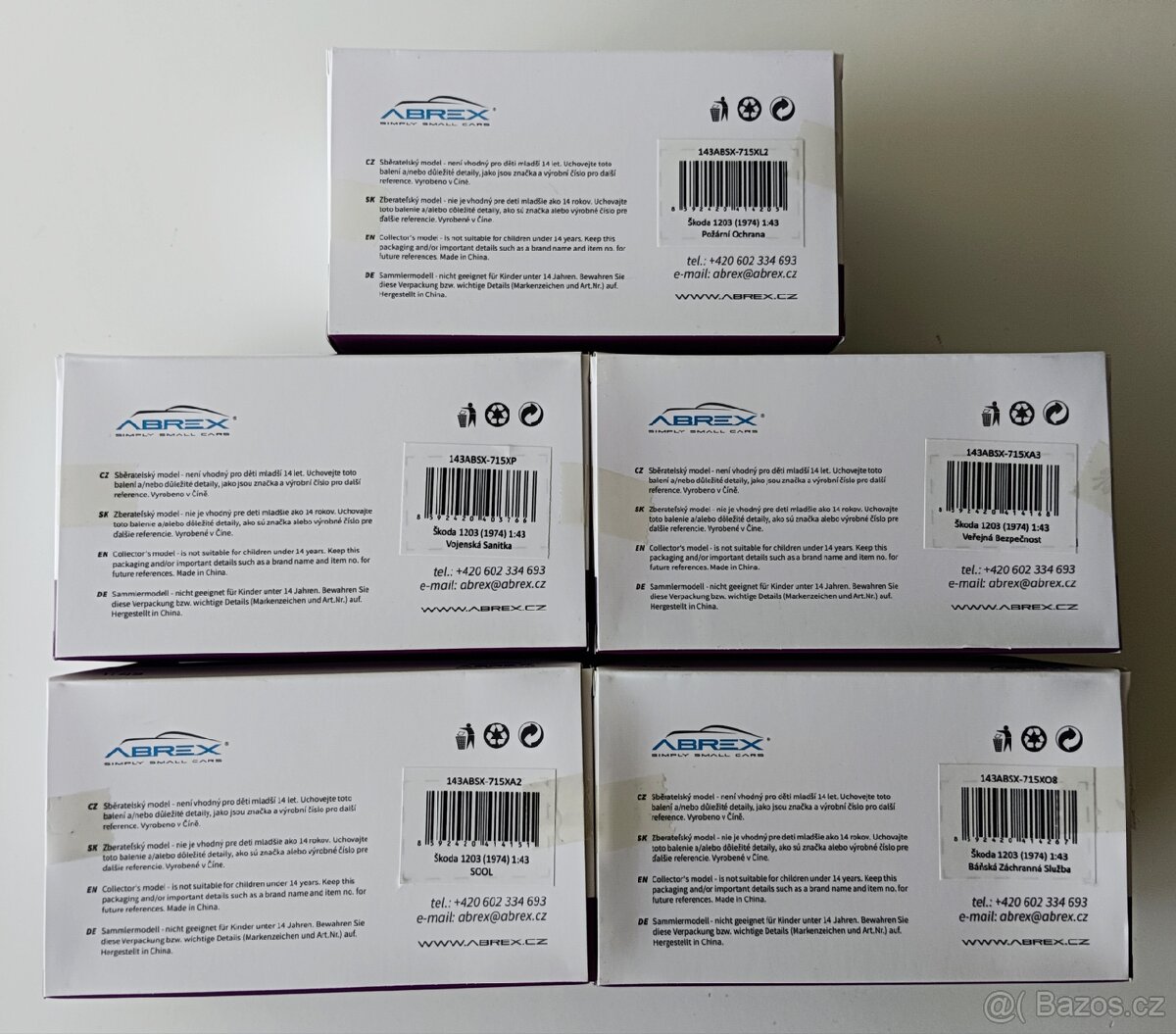 Škoda 1203 Abrex 1:43 - 2