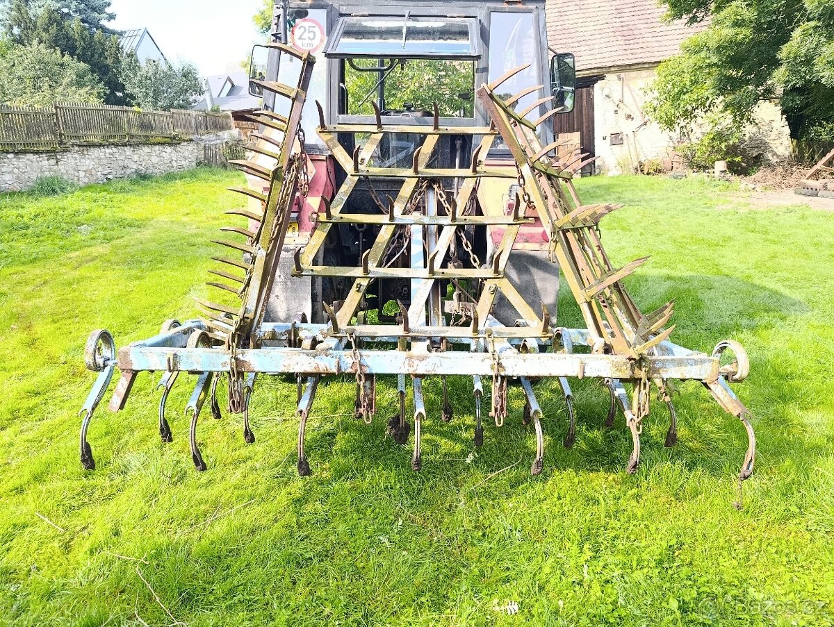 Kultivátor + sklopné brány za traktor - 2