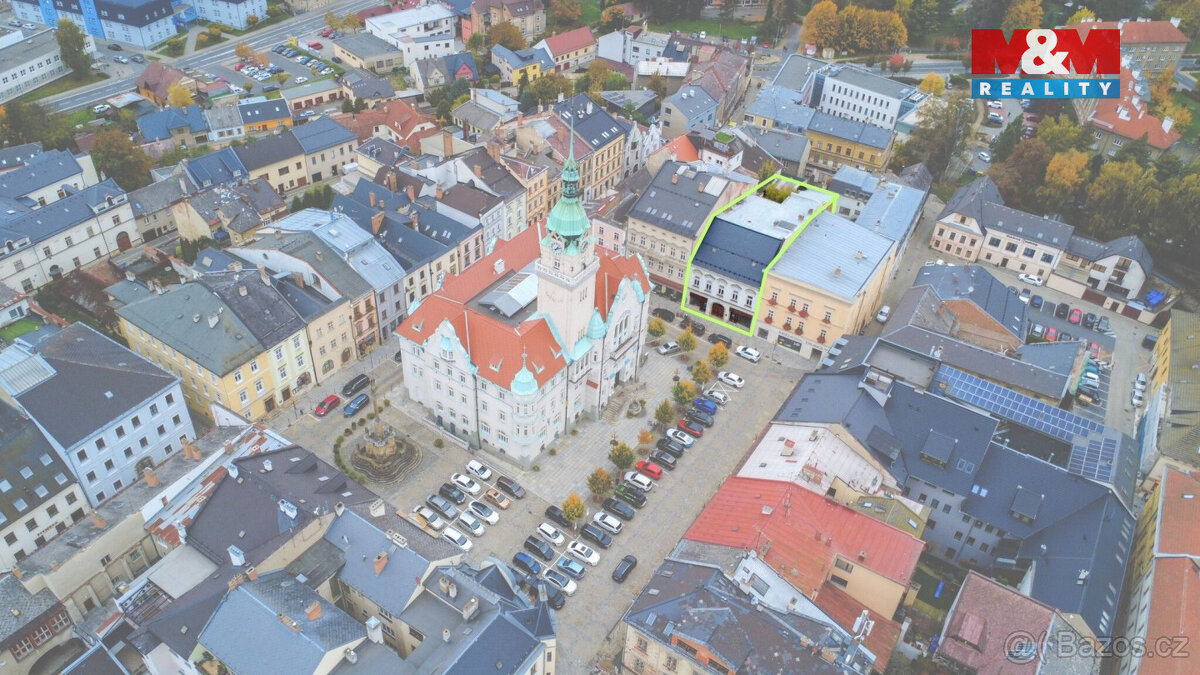 Prodej nájemního domu, 1160 m², Šumperk, ul. nám. Míru - 2