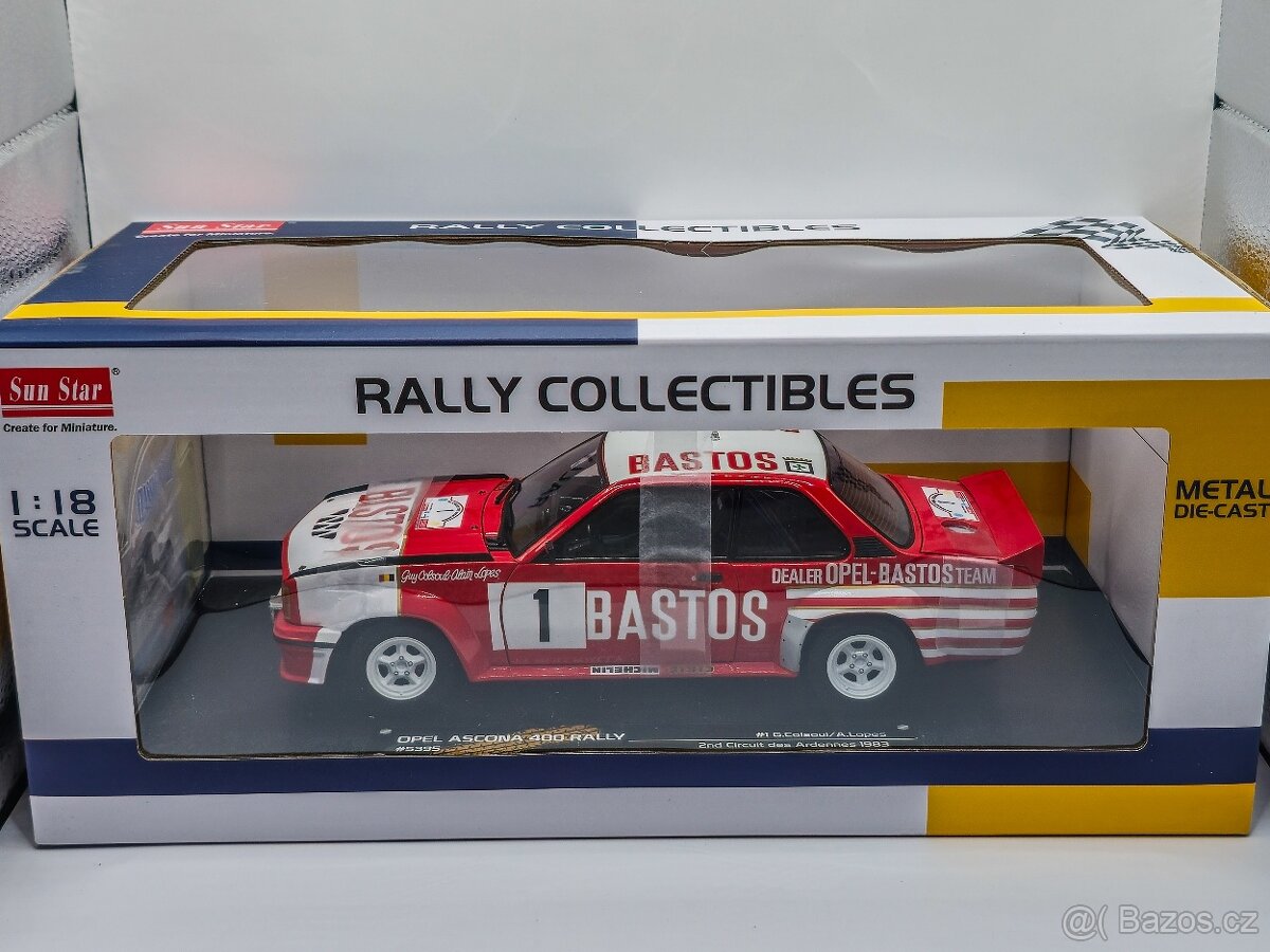 1983 Opel Ascona BASTOS 1:18 Sun Star - 2
