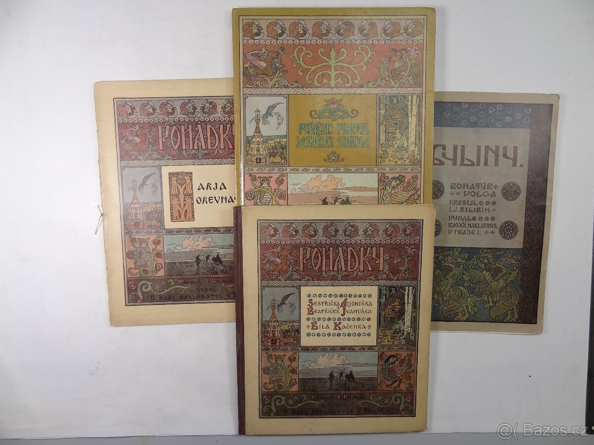 BILIBIN. Soubor knih. Pohádky. Illustroval Ivan Bilibin - 2