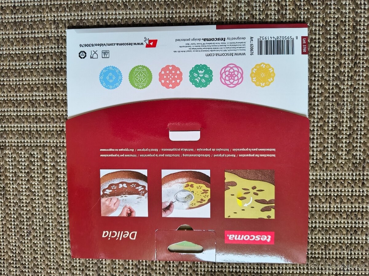 Šablony na zdobení dortů Tescoma Delicia - 2