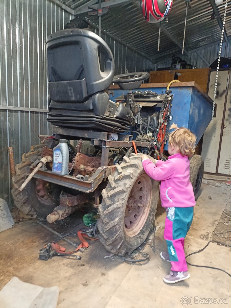 Traktor domácí výroby - 2