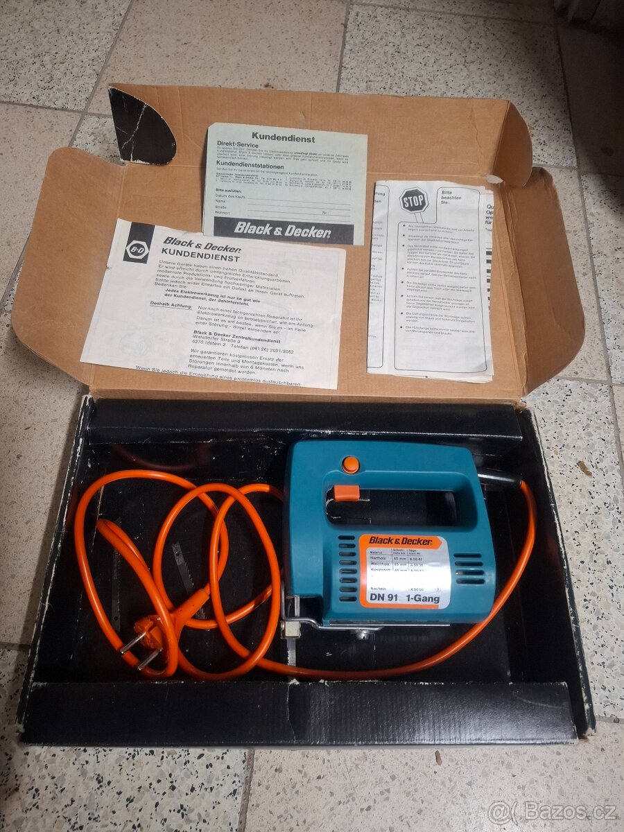 Přímočará pila black decker - 2