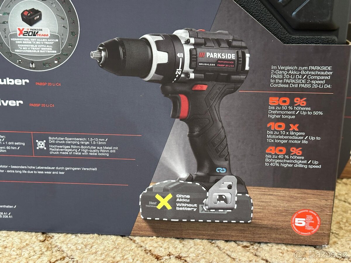 Aku vrtačka Parkside Performance - 2