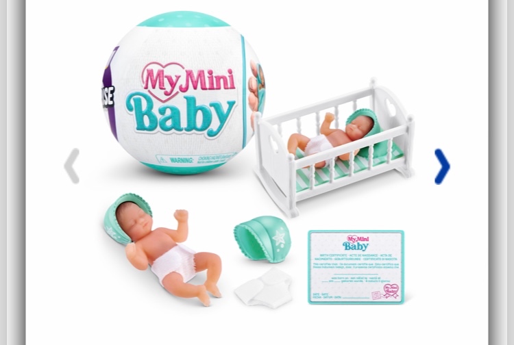 ZURU My Mini Baby - panenka miminko s překvapením - 2