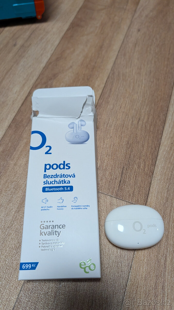 Bezdrátová sluchátka O2 pods - 2