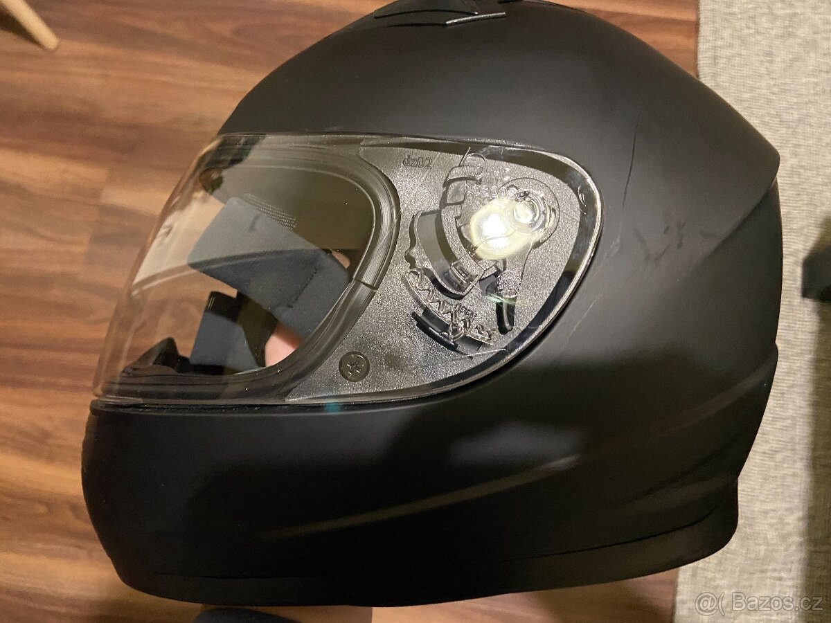 Moto integrální přilba helma Rocc 380 2XS/52 černá - 2