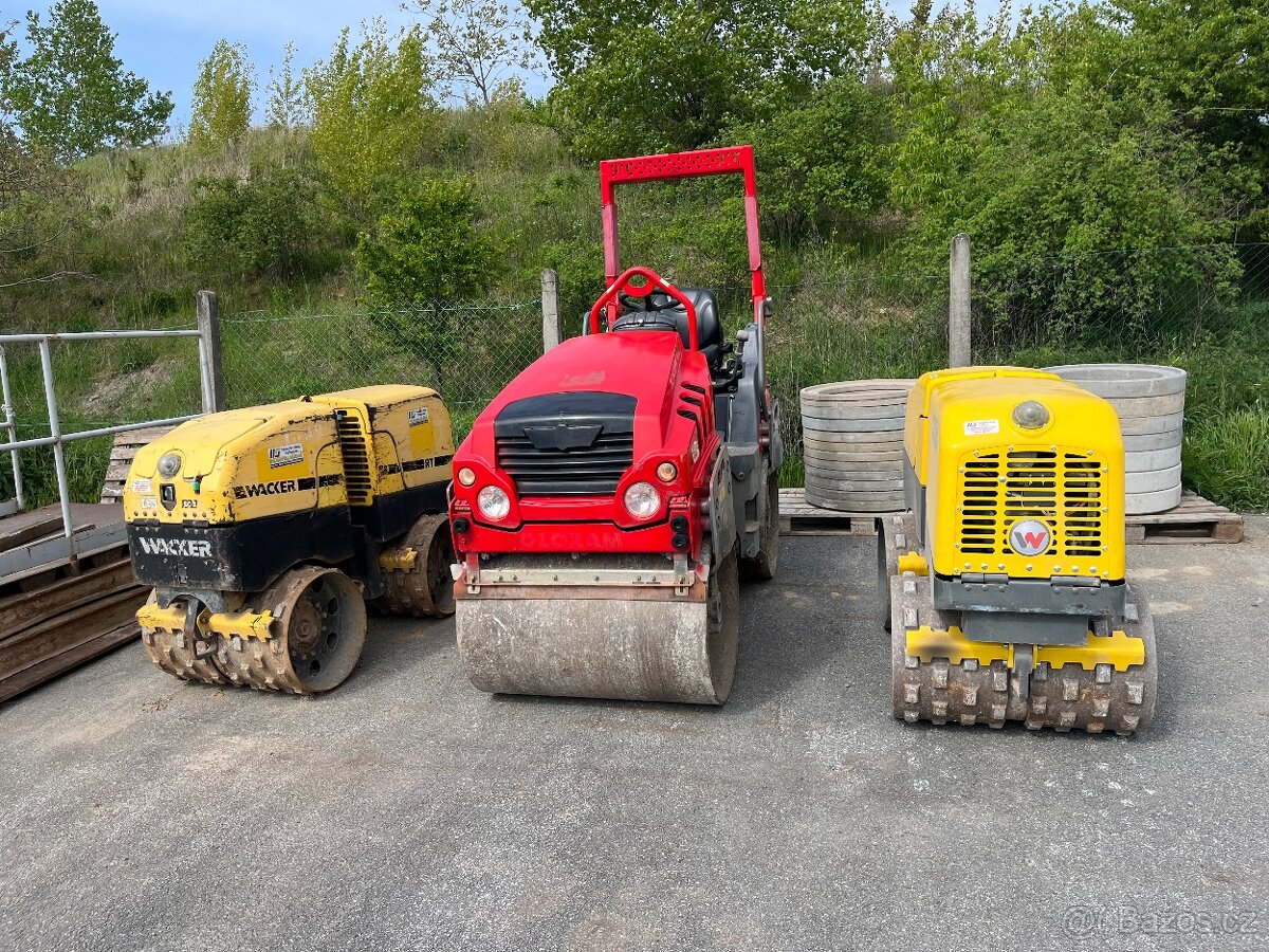 Pronajmu vibrační válec Hamm hd 10,12 - 2