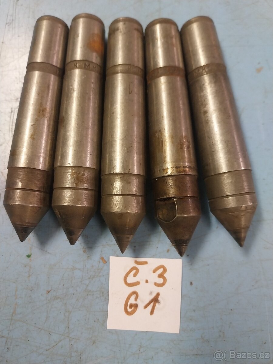 Upínací hrot pevný, různé - 2