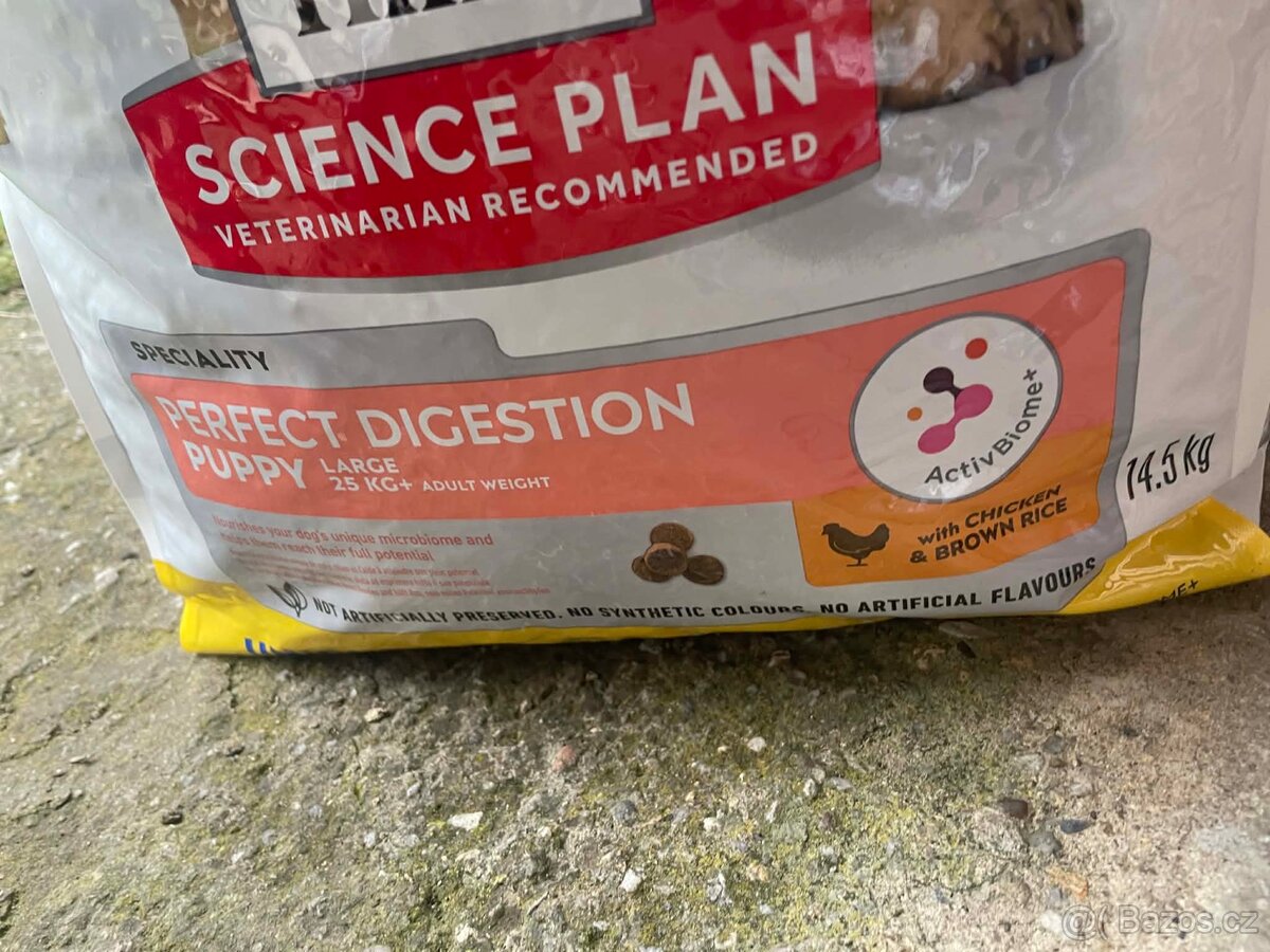 Granule - Hill's Perfect Digestion pro štěňata 14,5kg - 2