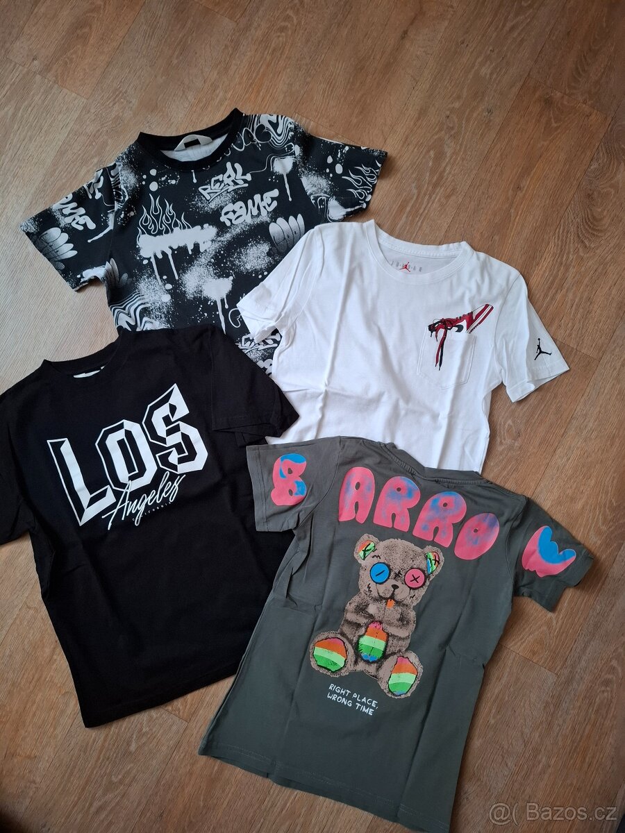 Trička mix vel.146/152 - 2