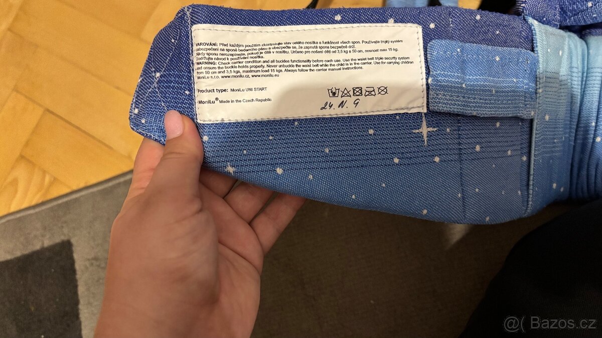 Ergonomické nosítko MoniLu UNI START - 2