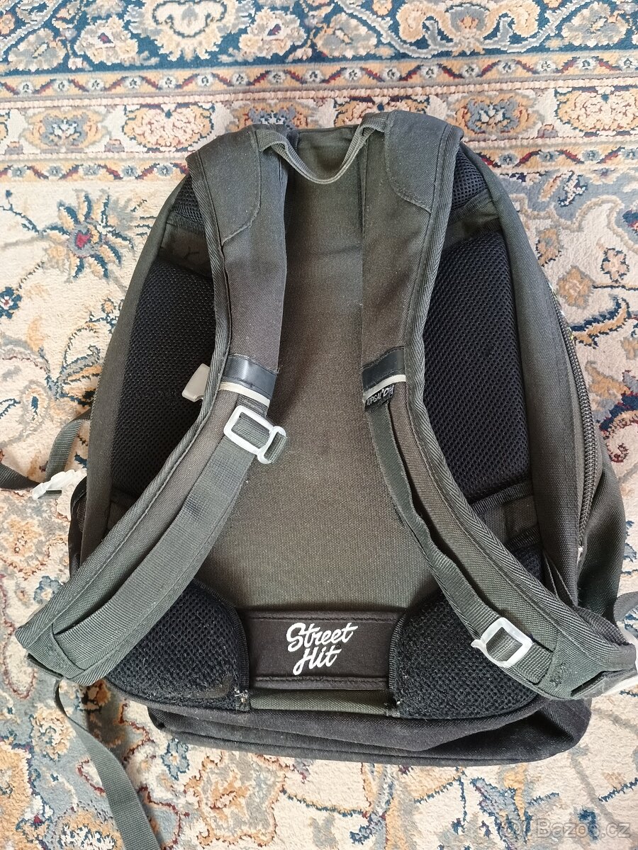 Studentský batoh Topgal Hit 856 D – Blue – místy onošený - 2