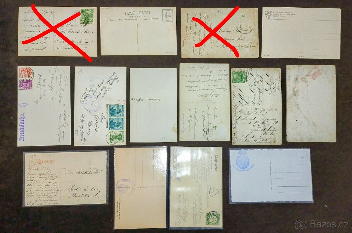 Maloformátové pohlednice - 2