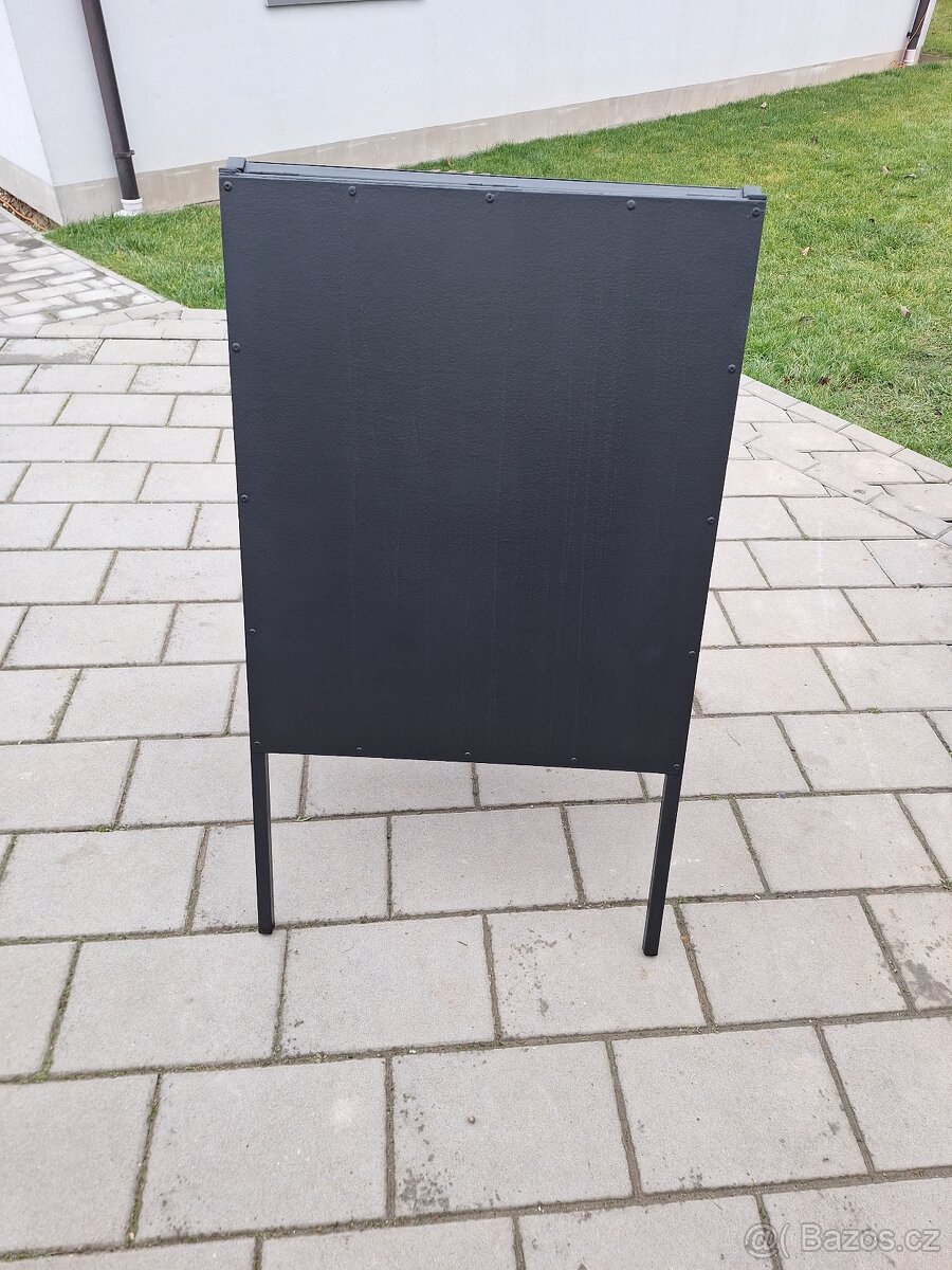 Reklamní kovová oboustranná tabule - 2