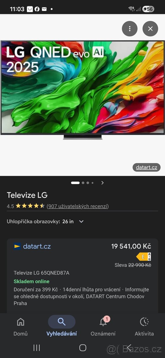 Jvc tv 127cm.4k - 2