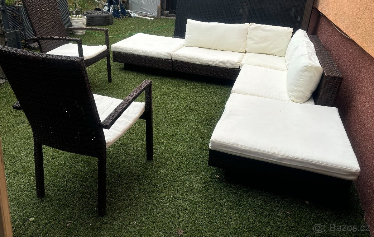 Ratanový zahradní set - 2