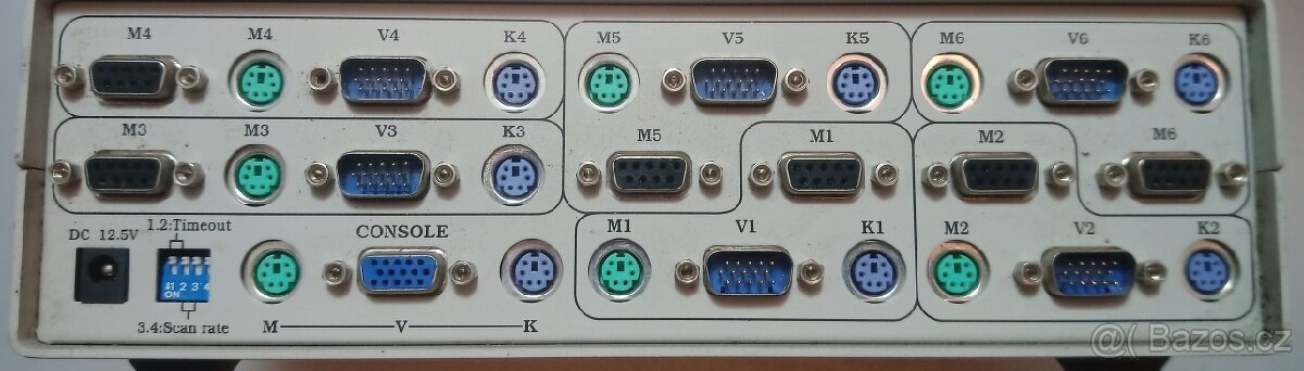 PC monitor klávesnice myš switch - 2