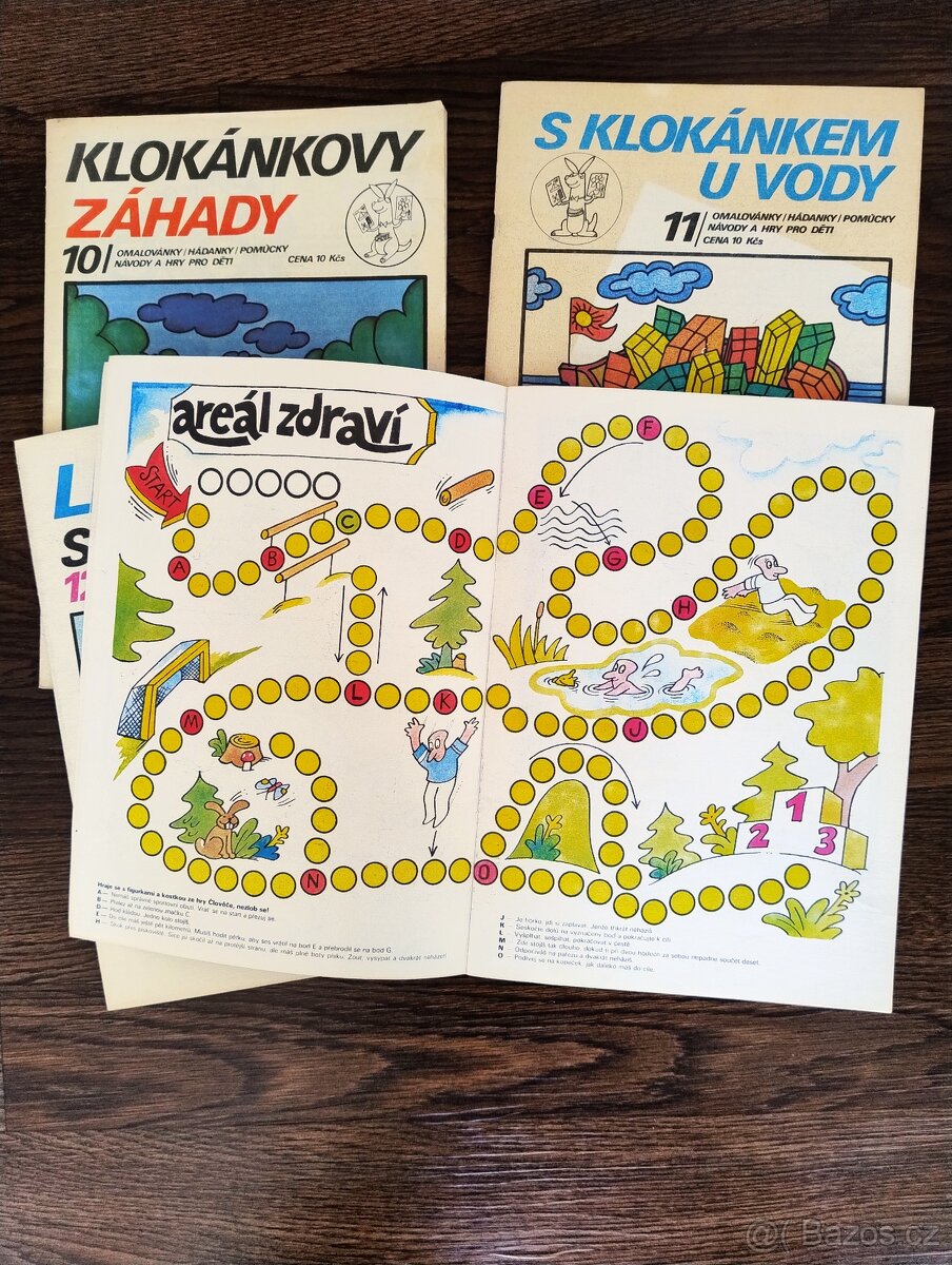 Prodám 4 časopisy Klokánek - 2